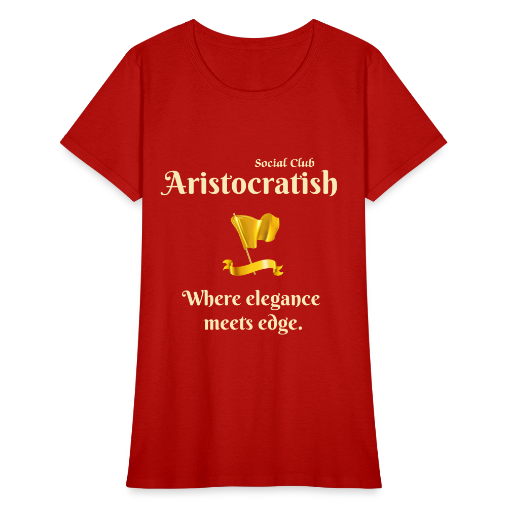 Aristocratish Social Club: Elegance Meets Edge - red